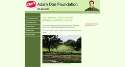 Desktop Screenshot of adamdon.com